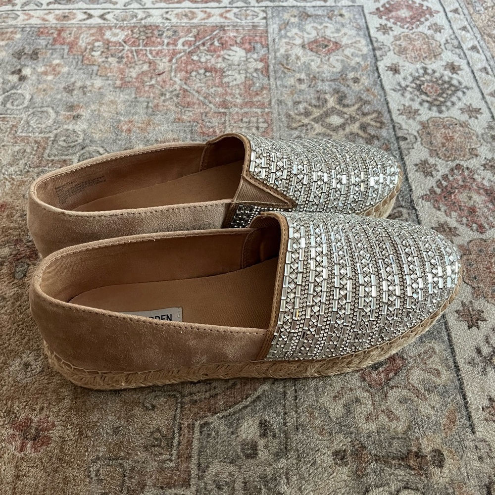 NWOT Steve Madden Women's Proud Espadrille Shoes Size 10
